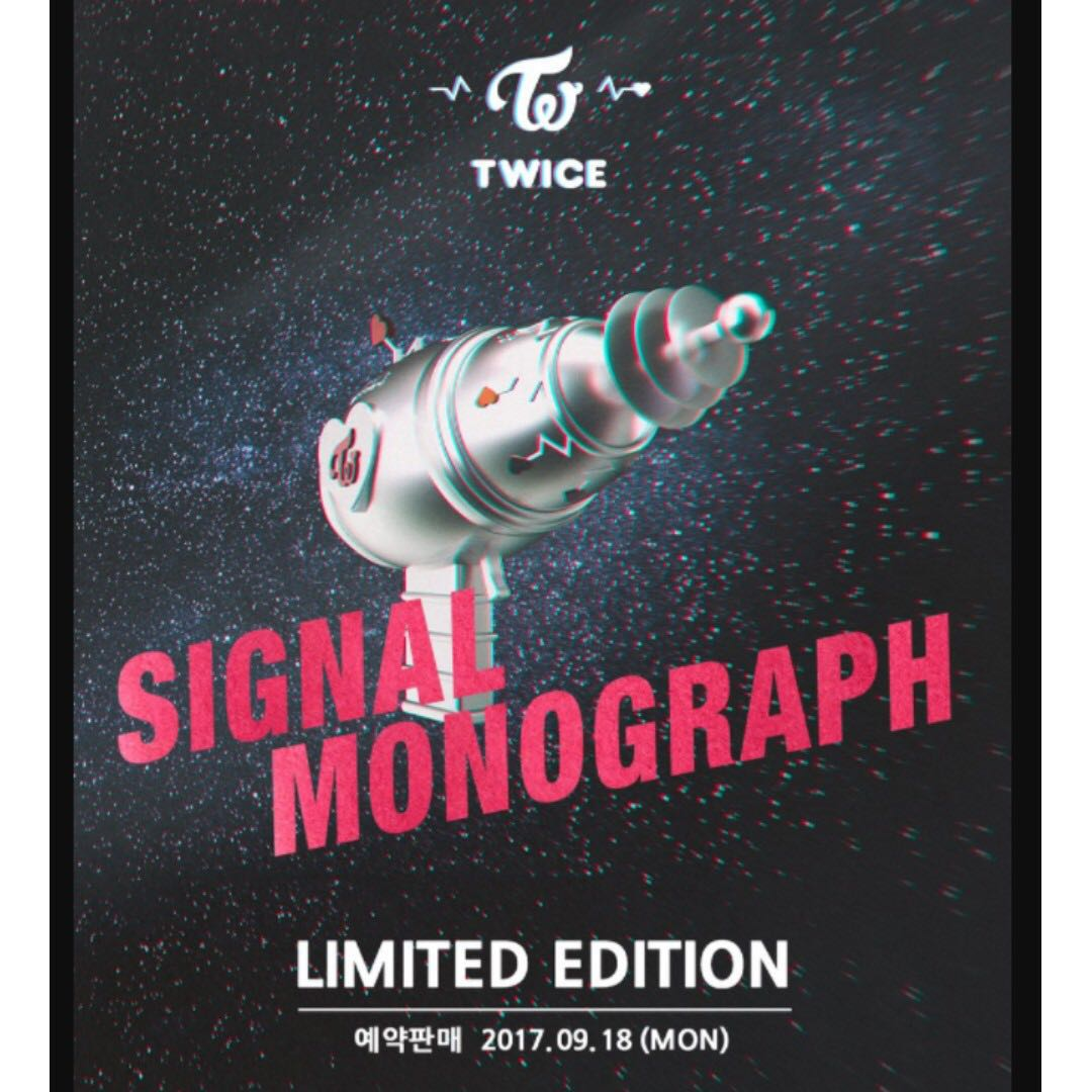 البوم توايس نادر مونكراف سنكل | (ONE) TWICE - Monograph SIGNAL – Memoo