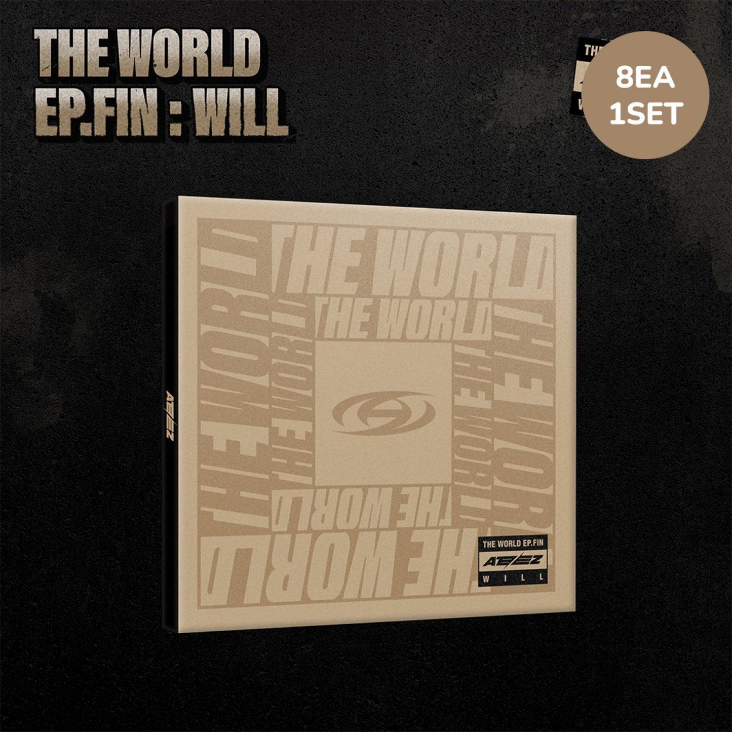 (SET) ATEEZ - THE WORLD EP.FIN : WILL (Digipak VER.) (8-piece set)  [Pre-order]