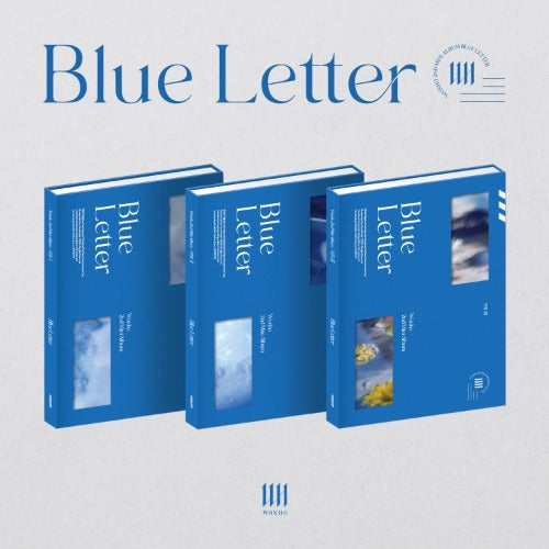 (ONE) WINNER Wonho - Blue letter / 2nd mini album