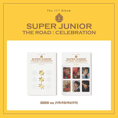 (ONE) Super Junior - 11th Album Vol2 [The Road Celebration] SNOW ver.