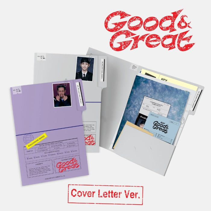(SET) SHINEE The 2nd mini Album [Good & Great] (Cover Letter Ver.) SET