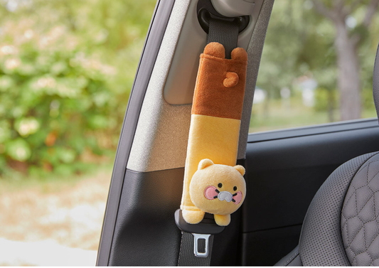 (ONE) Kakao Friends Chunsik seat belt cover
