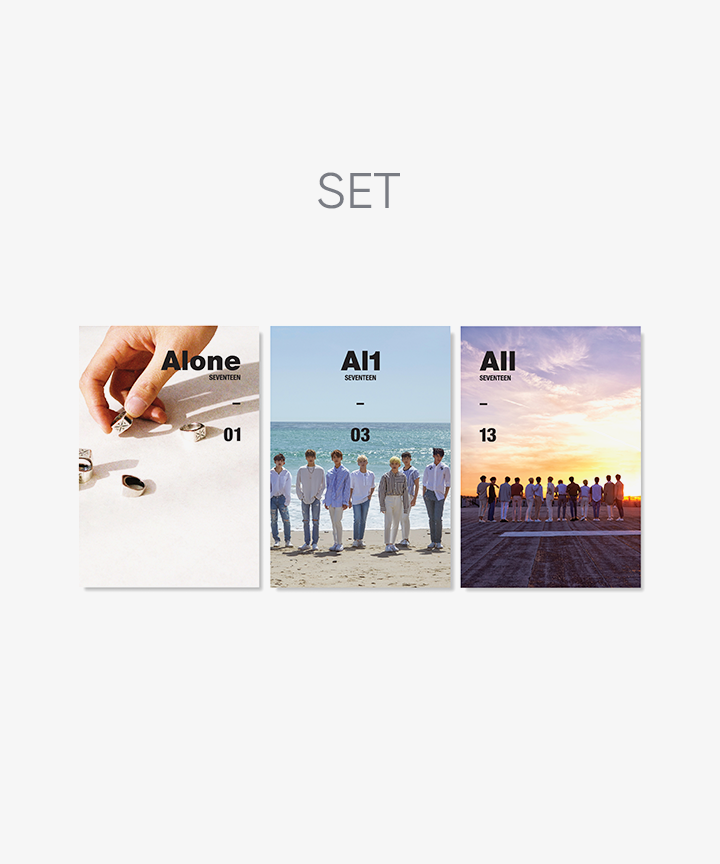 (SET) SEVENTEEN 4th Mini Album 'Al1'