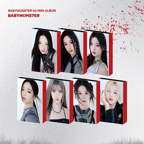 (ONE)  BABYMONSTER - 1st mini album BABYMONS7ER YG TAG ALBUM VER.