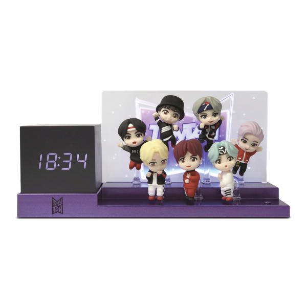 سيت كامل من ساعة بي تي اس المضيئة لجميع 7 شخصيات | (SET) BT21 TinyTan Magic Door Light Clock