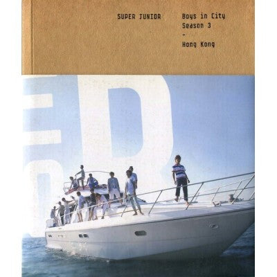 (ONE) Super Junior - Boys in City Season 3: Hong Kong (Photobook + DVD)