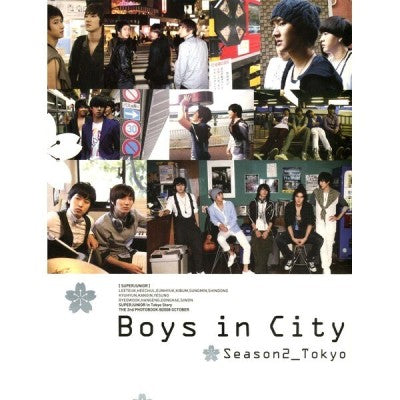 (ONE) Super Junior - Boys in City Season 2: Tokyo (Photobook + DVD + Calendar)
