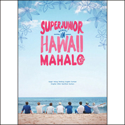 (ONE) Super Junior - Memory In Hawaii  (DVD+Photobook)