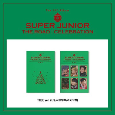 (ONE) SuperJunior - 11th regular album Vol.2 The Road : Celebration (TREE ver.)