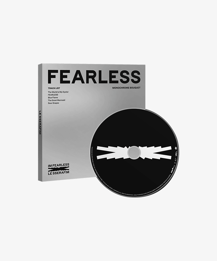 (ONE) LE SSERAFIM 1st Mini Album ‘FEARLESS’ (Monochrome Bouquet Ver.)