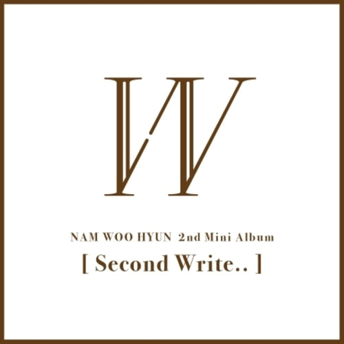 (ONE) WINNER Nam Woohyun - SECOND WRITE.. / 2nd mini album (B ver.)