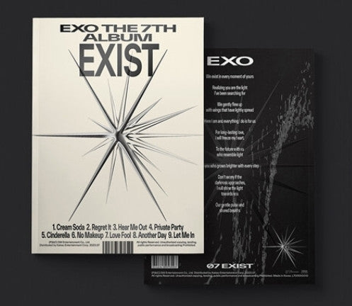 (ONE) EXO - Album Photo Book 7th Regular EXIST EXIST exo Photo Book E Ve choose