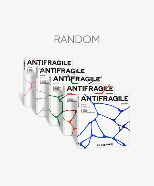 (ONE) LE SSERAFIM 2nd Mini Album 'ANTIFRAGILE' (COMPACT Ver.) Random