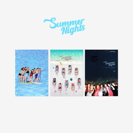 (3) البوم فرقة (توايس) سيت كامل عدد | (SET) Twice - Summer Nights 3 ALBUMS