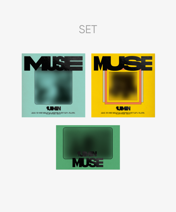 (SET) BTS Jimin (BTS) 'MUSE' (Set) + 'MUSE' (Weverse Albums ver.) Set