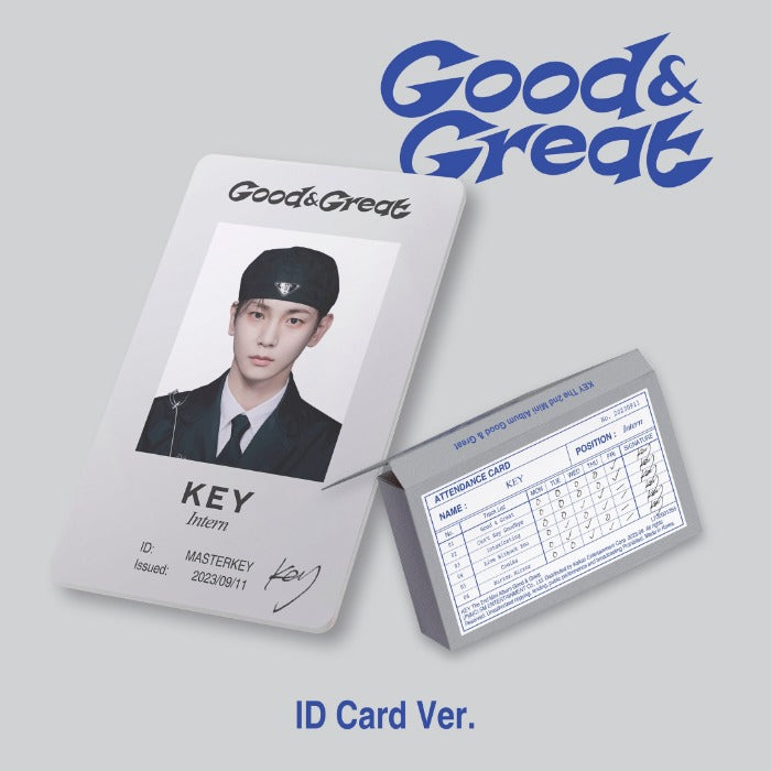 (ONE) SHINEE The 2nd mini Album [Good & Great] (ID Card Ver.)(SMART ALBUM)