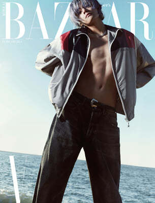 (ONE) BTS - Magazine HARPER'S BAZAAR Bazaar Type C (Women's Monthly): February [2024] Cover: V