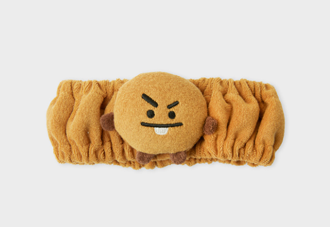 (ONE) BT21 Line Friends  New Basic Face Wash Hair Band