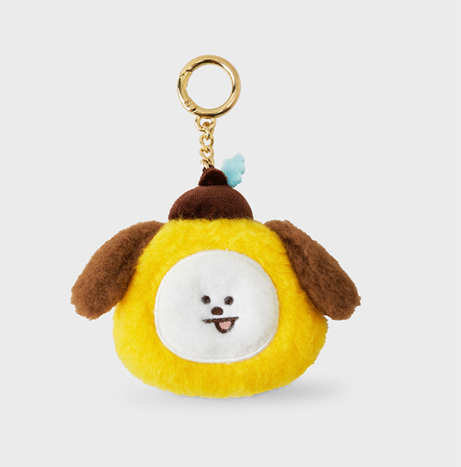 (ONE) BT21 Line Friends Hope in Love Face Doll Keyring