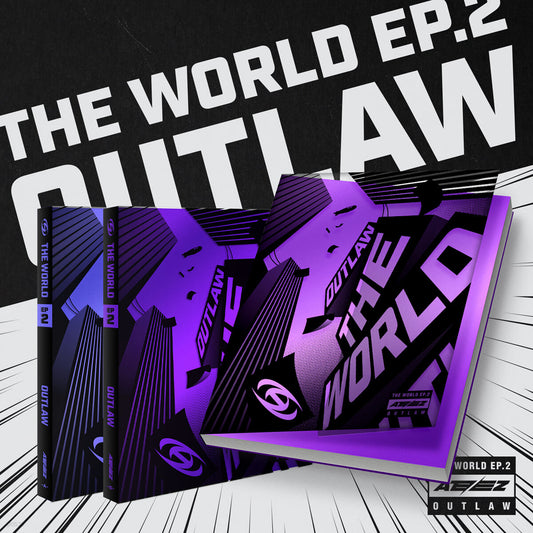 (ONE) ATEEZ THE WORLD EP 2 OUTLAW 9th Mini Album [Select Version]