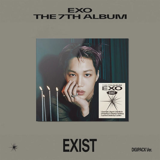 (ONE) EXO 7th full-length album EXIST Digipack version Kai