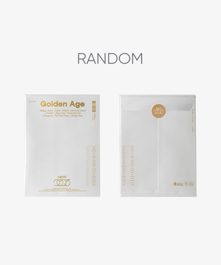 (ONE) NCT DREAM The 4th Album 'Golden Age' (Collecting Ver.) Random