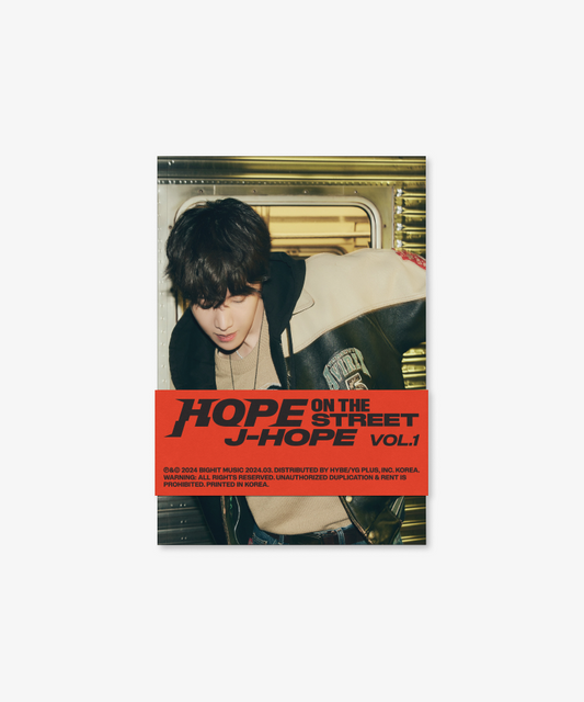 (ONE) BTS j-hope (BTS) 'HOPE ON THE STREET VOL.1' (Weverse Albums ver.)