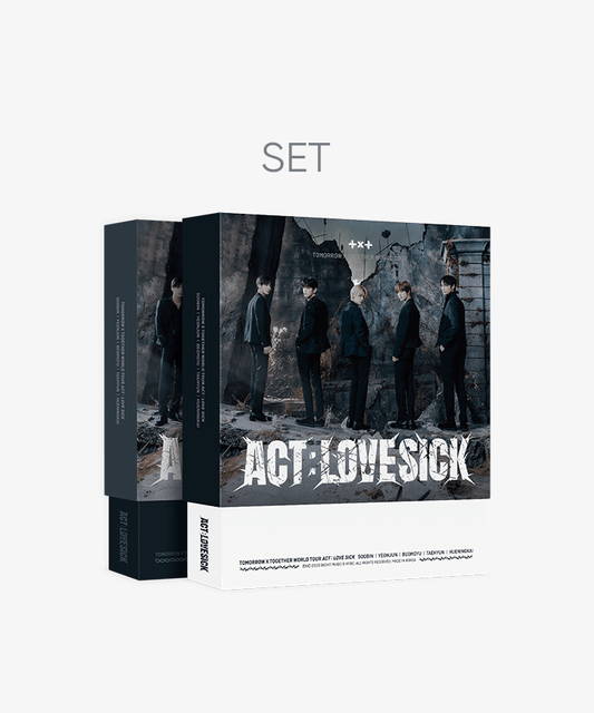 (SET) TXT TOMORROW X - TOGETHER WORLD TOUR <ACT : LOVE SICK> IN SEOUL DIGITAL CODE + DVD SET