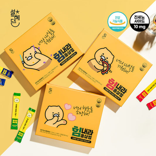 (ONE) KAKAO FRIENDS  Cheer up, a gift from the heart, red ginseng extract, 30 packets of 6-year-old red ginseng sticks filled with the heart[Exclusive]