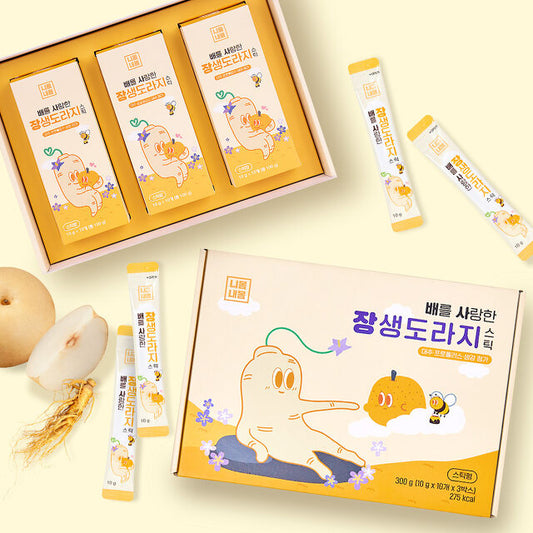 (ONE) BT21 Fall season change management! Pear-loving Jangsaeng bellflower sticks 30 packets / 6-year-old domestically