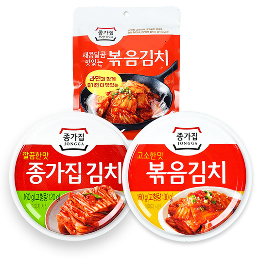 واحد - كيمشي  طعم  اضفه الى طعامك يعطي نكهه رائعه(ONE) CHONGGA  Stir-fried Kimchi