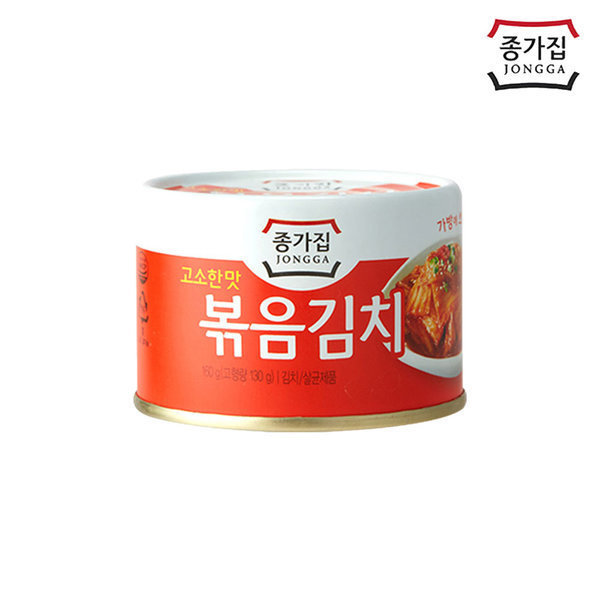 سيت عدد ثلاث | (SET) Jongga House - Savory Flavor Fried Kimchi Can 160g x 3 Pcs