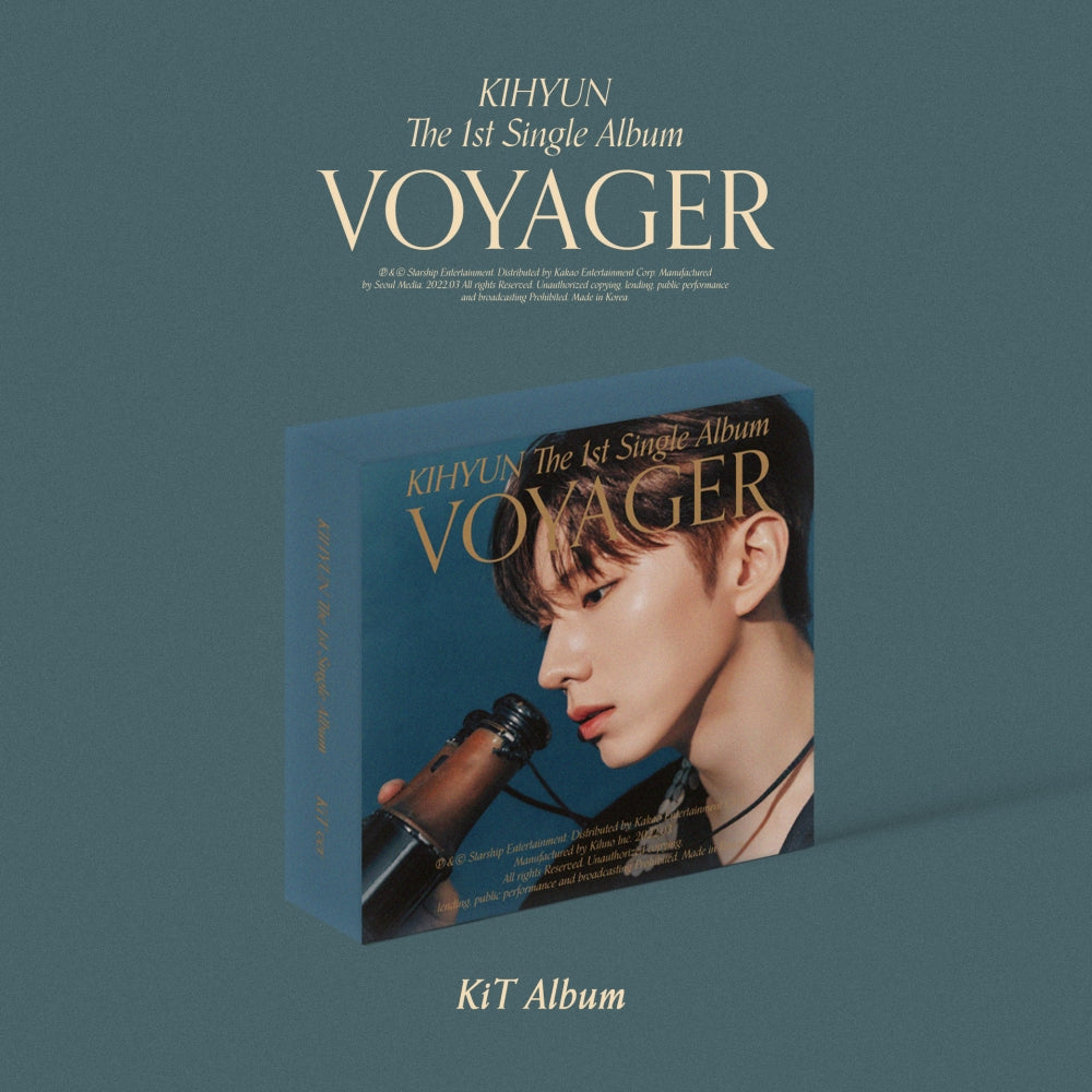 (ONE) KIHYUN The 1st Single Album 'VOYAGER - KIT ALBUM
