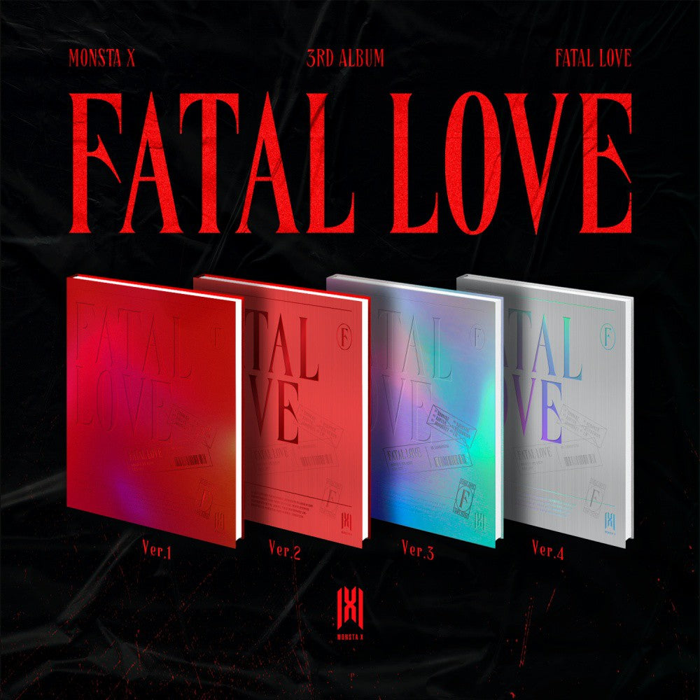 [ONE] MONSTA X - FATAL LOVE 3rd Album