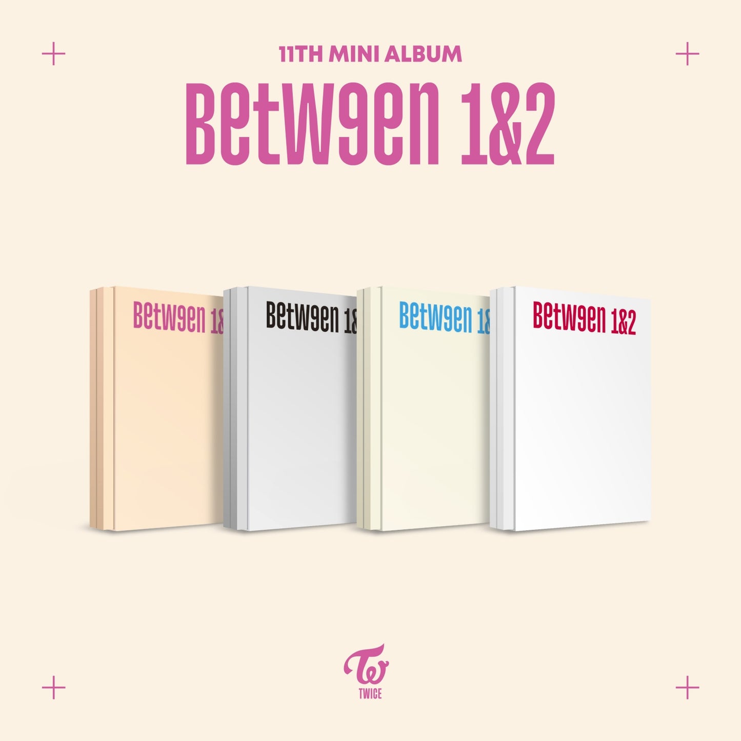 (ONE) TWICE - BETWEEN 1&2 / 11th Mini Album