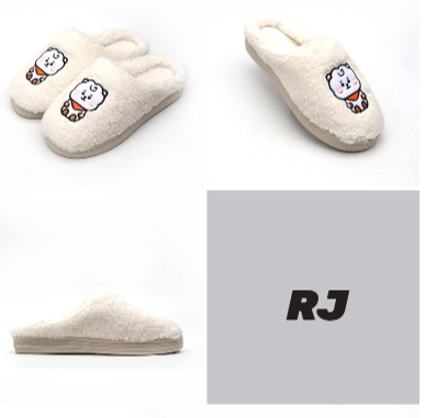 واحد - بي تي 21 - شبشب شتوي روزا| (ONE) BT21 _ Rosa winter slippers