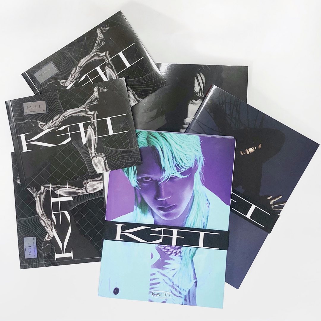 (One) KAI - 1st Mini Album [FLIPBOOK VER.] أول البوم لكاي عضو فرقة اكسو اختر  البومك 