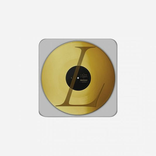 الالبومات نادره |(ONE) BLACKPINK Lisa Lalisa Gold Vinyl LP Special Limited Edition 407173 [New Best]
