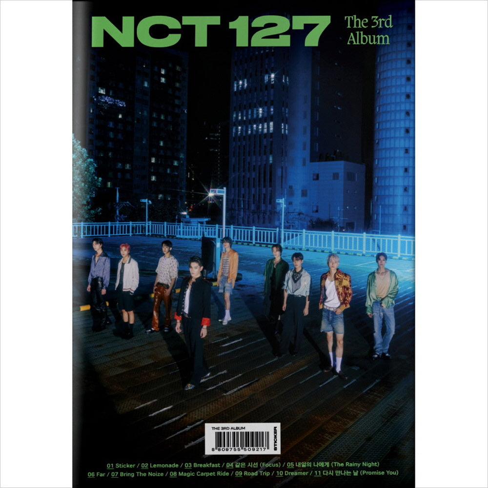 (ONE) NCT 127 The 3rd Album - Sticker (Seoul City Ver.)