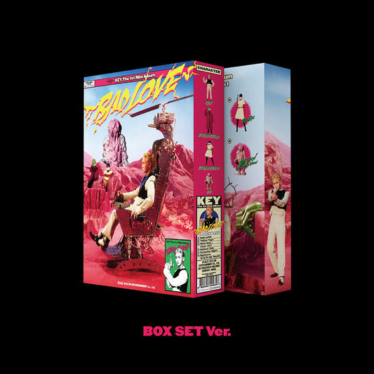 (ONE) SHINee KEY KEY - BAD LOVE (BOX SET Ver.)