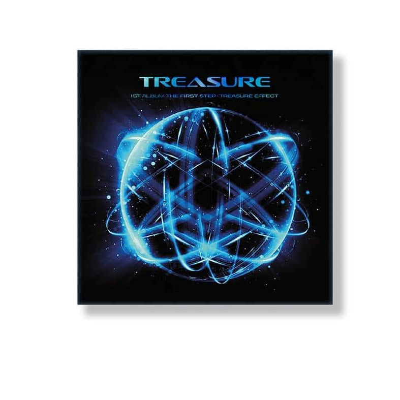 ( one) TREASURE 1ST ALBUM [THE FIRST STEP : TREASURE EFFECT] KiT ALBUM    فرقه بدات لفت الانظار البوم  مصاحب بتصوير الزبائن