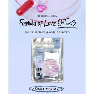 (ONE) TWICE - 3rd Full Album Formula of Love: O+T 3 (Result file ver.)