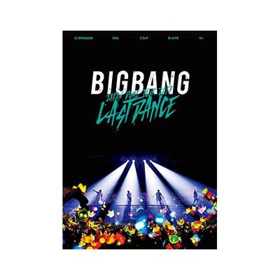 (DVD) BIGBANG - JAPAN DOME TOUR 2017 LAST DANCE سنه 2017البومات لفرقه بيق بانق نادرة