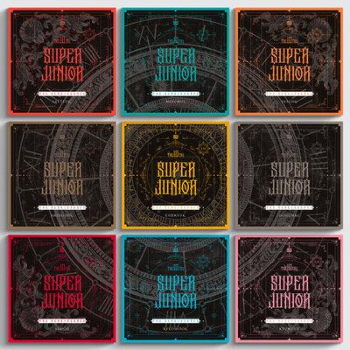 (Random Ver.) SUPER JUNIOR - 10th Album The Renaissance (SQUARE Style)
