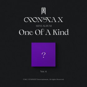 (One) MONSTA X - Mini Album ONE OF A KIND || البوم فرقة (مونستا إكس) اختر من اصل ( 4) 