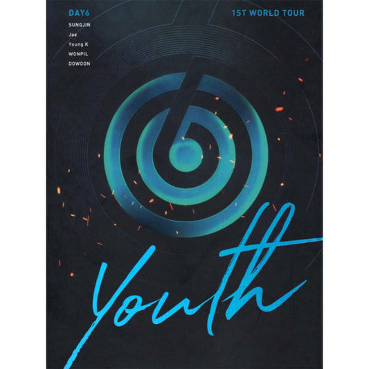 (ONE) Day6 - 1st World Tour: Youth (2DVD + 5 photobook photo cards included)