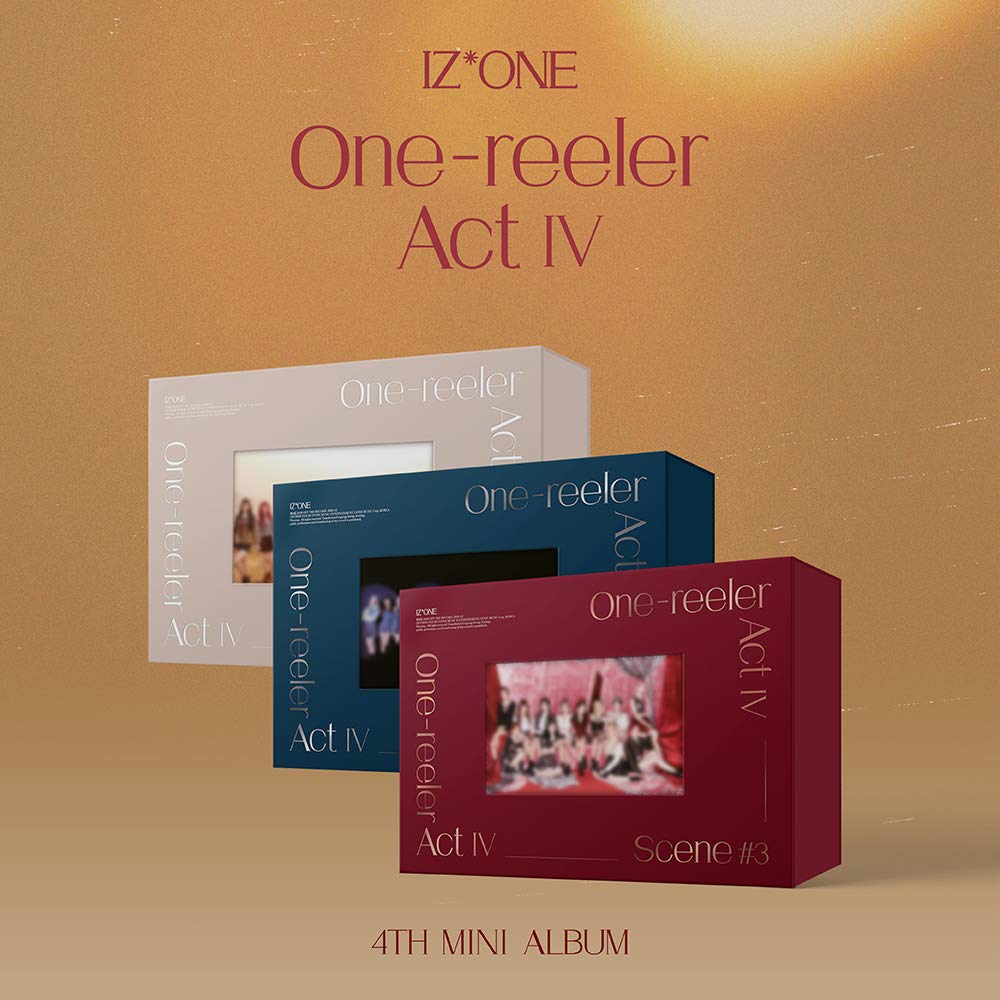 سيت - البوم ايزون عدد ثلاث ون ريلر | (SET) IZONE - One-reeler Act IV Album 3 Types  OF SET