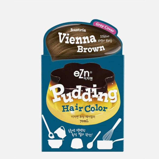 one..eZn Pudding Hair Color - Ausrria Vienna Brown 70ml..6.