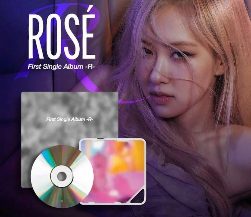 (One) BLACKPINK - Rose First Single Album -R-البوم روز اول البوم منفرد لفرقه بلاك بينك