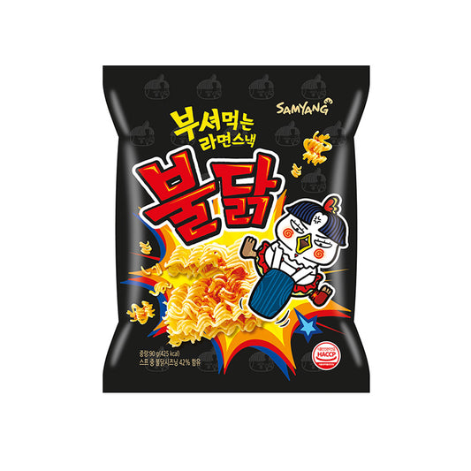 (ONE) Samyang Crush Ramen Snack Hot Chicken Flavor 90g